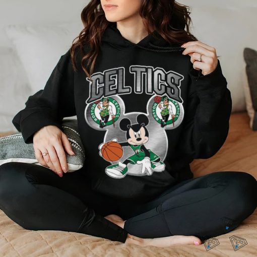 Sports NBA Basketball Boston Celtics Mickey Disney Unisex Shirt