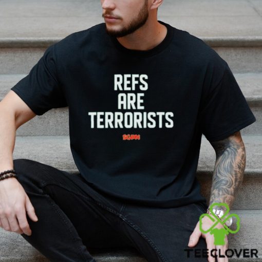 Sportsgamblingpodcast refs are terrorist hoodie, sweater, longsleeve, shirt v-neck, t-shirt