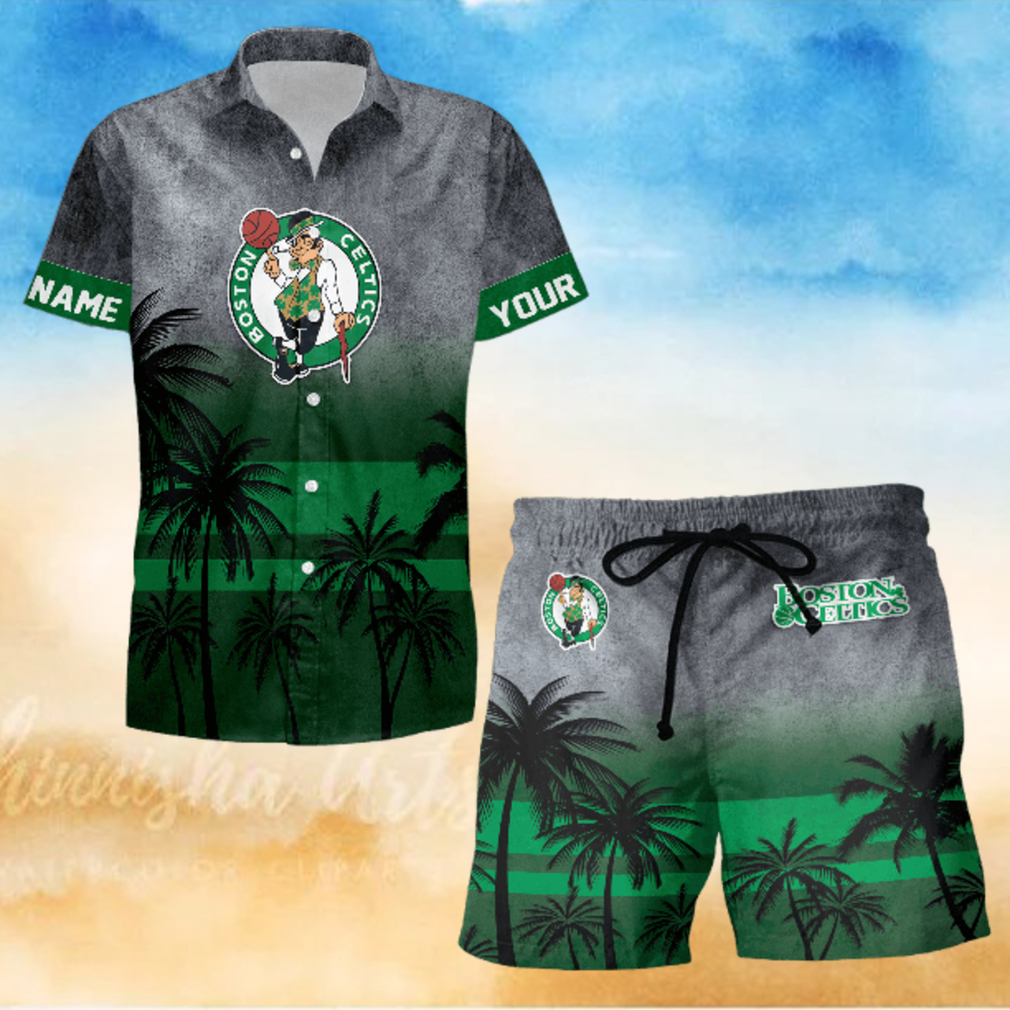 Sportwearmerch Boston Celtics NBA Personalized Hawaiian Shirt And Short Pants For Fan Sportwearmerch Boston Celtics NBA Personalized Hawaiian Shirt And Short Pants For Fan