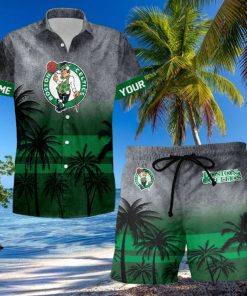 Sportwearmerch Boston Celtics NBA Personalized Hawaiian Shirt And Short Pants For Fan