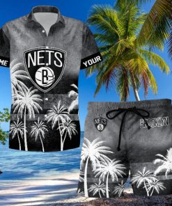 Sportwearmerch Brooklyn Nets NBA Personalized Hawaiian Shirt And Short Pants For Fan