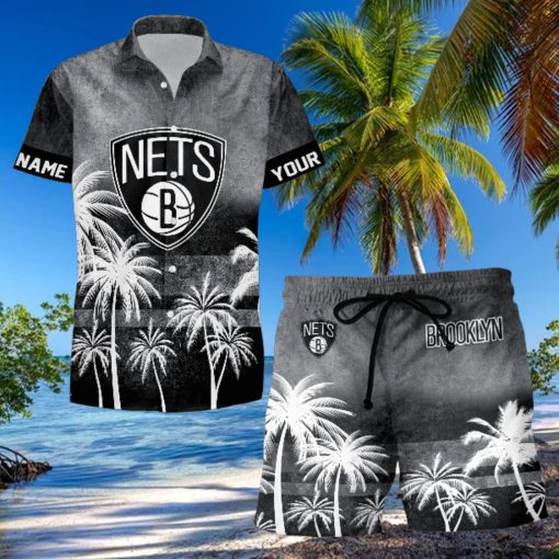 Sportwearmerch Brooklyn Nets NBA Personalized Hawaiian Shirt And Short Pants For Fan