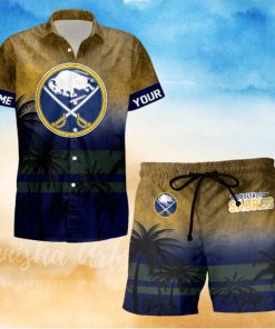 Sportwearmerch Buffalo Sabres NHL Special Personalized Hawaiian And Short Pants Cocconut Pattern For Fan