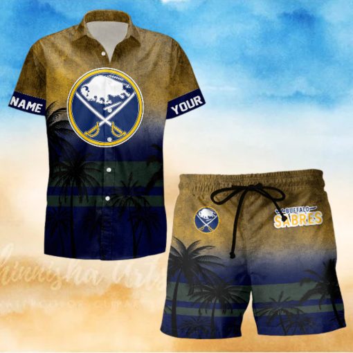 Sportwearmerch Buffalo Sabres NHL Special Personalized Hawaiian And Short Pants Cocconut Pattern For Fan