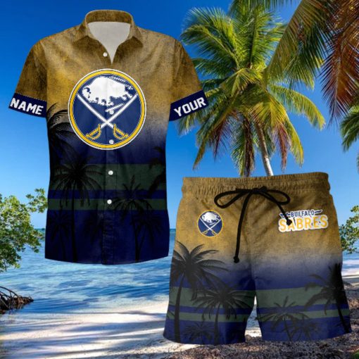 Sportwearmerch Buffalo Sabres NHL Special Personalized Hawaiian And Short Pants Cocconut Pattern For Fan