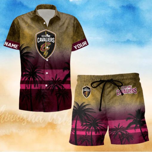 Sportwearmerch Cleveland Cavaliers NBA Personalized Hawaiian Shirt And Short Pants For Fan