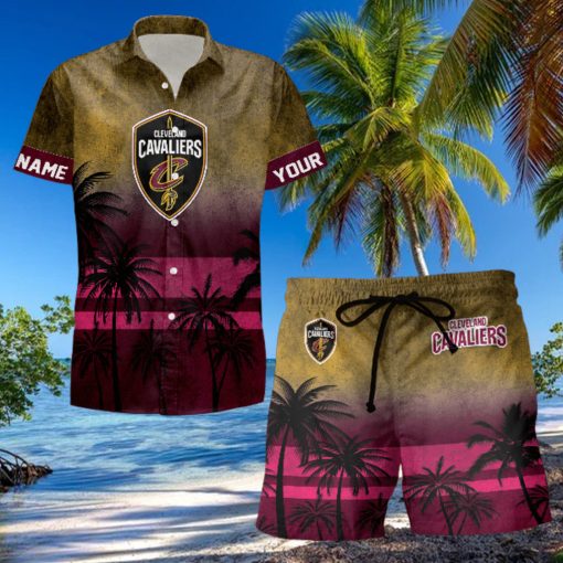 Sportwearmerch Cleveland Cavaliers NBA Personalized Hawaiian Shirt And Short Pants For Fan