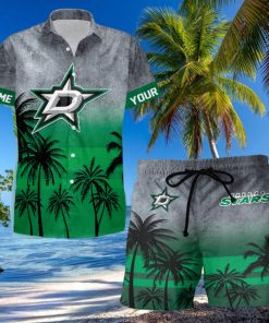 Sportwearmerch Dallas Stars NHL Special Personalized Hawaiian And Short Pants Cocconut Pattern For Fan