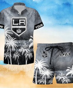 Sportwearmerch Los Angeles Kings NHL Special Personalized Hawaiian And Short Pants Cocconut Pattern For Fan