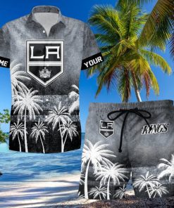 Sportwearmerch Los Angeles Kings NHL Special Personalized Hawaiian And Short Pants Cocconut Pattern For Fan