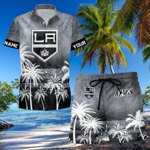 Sportwearmerch Los Angeles Kings NHL Special Personalized Hawaiian And Short Pants Cocconut Pattern For Fan