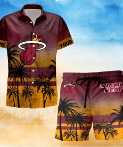 Sportwearmerch Miami Heat NBA Personalized Hawaiian Shirt And Short Pants For Fan