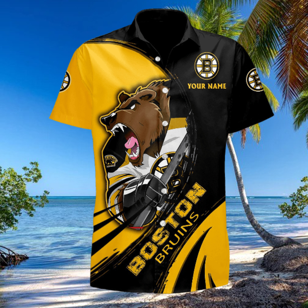 Sportwearmerch NHL Boston Bruins Hawaiian Shirt Short Pants For Fan Sportwearmerch NHL Boston Bruins Hawaiian Shirt Short Pants For Fan