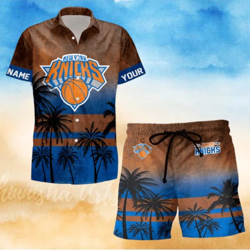 Sportwearmerch New York Knicks NBA Personalized Hawaiian Shirt And Short Pants For Fan