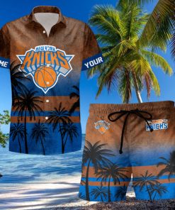 Sportwearmerch New York Knicks NBA Personalized Hawaiian Shirt And Short Pants For Fan