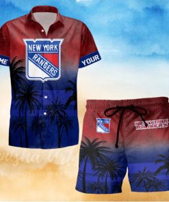 Sportwearmerch New York Rangers NHL Special Personalized Hawaiian And Short Pants Cocconut Pattern For Fan