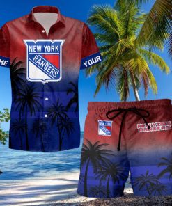 Sportwearmerch New York Rangers NHL Special Personalized Hawaiian And Short Pants Cocconut Pattern For Fan