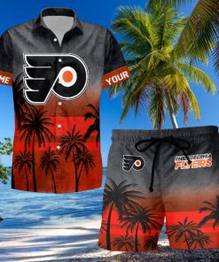 Sportwearmerch Philadelphia Flyers NHL Special Personalized Hawaiian And Short Pants Cocconut Pattern For Fan