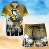 This Summer NFL Philadelphia Eagles American Flag Print Hawaiian Shirt 2024