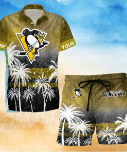 Sportwearmerch Pittsburgh Penguins NHL Special Personalized Hawaiian And Short Pants Cocconut Pattern For Fan