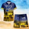 Sportwearmerch Tampa Bay Lightning NHL Special Personalized Hawaiian And Short Pants Cocconut Pattern For Fan