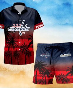 Sportwearmerch Washington Capitals NHL Special Personalized Hawaiian And Short Pants Cocconut Pattern For Fan