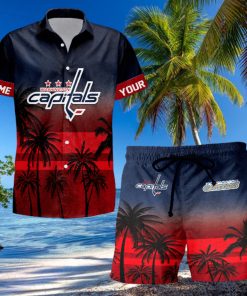 Sportwearmerch Washington Capitals NHL Special Personalized Hawaiian And Short Pants Cocconut Pattern For Fan