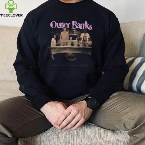 Spray Paint Logo Outer Banks Group Shot Vintage hoodie, sweater, longsleeve, shirt v-neck, t-shirt