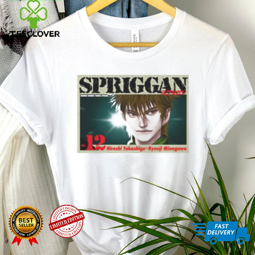 Spriggan 12 Manga Cover shirt Spriggan 12 Manga Cover shirt