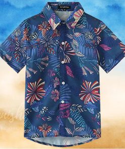 Spring Gege Boys Short Sleeve Hawaiian Shirt