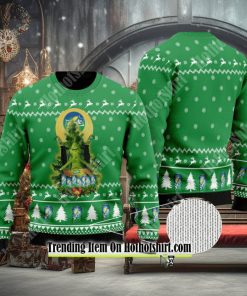 Sprite Grinch Snow Ugly Christmas Sweater