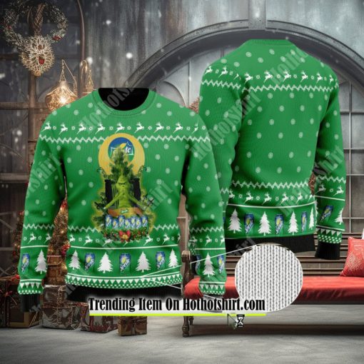 Sprite Grinch Snow Ugly Christmas Sweater