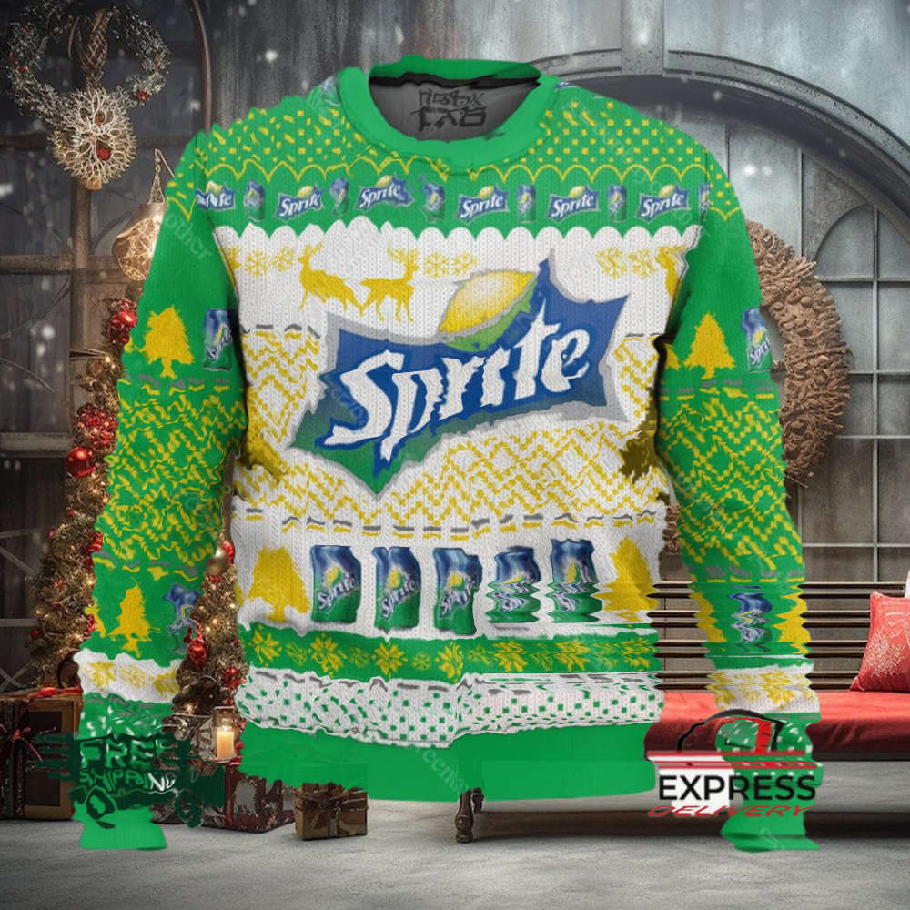 Sprite Ugly Christmas Sweater Sprite Ugly Christmas Sweater