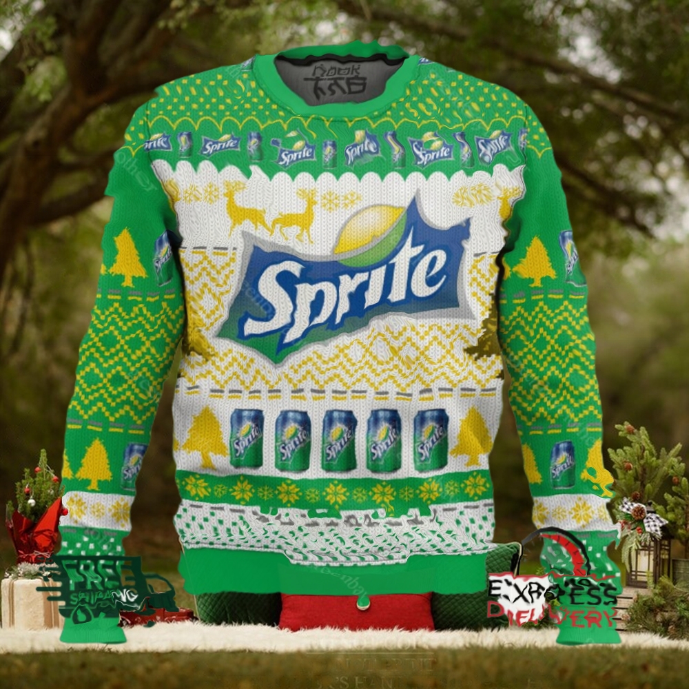 Sprite Ugly Christmas Sweater Sprite Ugly Christmas Sweater
