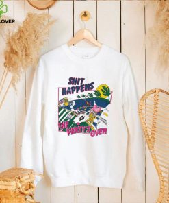 Spuds Mackenzie shit happens The Party’s over vintage shirt