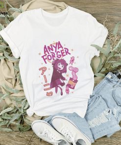 Spy X Family Anya Peanuts Tonal Boyfriend Fit Girls T Shirt