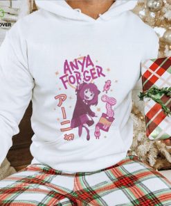 Spy X Family Anya Peanuts Tonal Boyfriend Fit Girls T Shirt