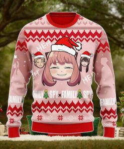 Spy X Family Anya Ugly Christmas Sweater Anime Men And Women Christmas Gift