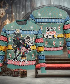 Spy Xmas Family Spy x Family 2024 Ugly Christmas Sweater Gift For Men And Women Holiday