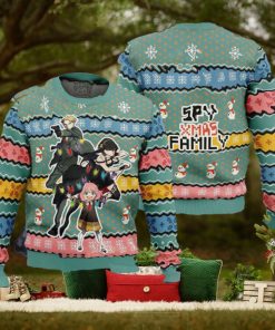 Spy Xmas Family Spy x Family 2024 Ugly Christmas Sweater Gift For Men And Women Holiday
