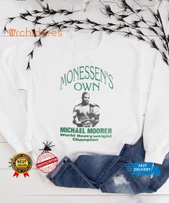 Vintage Michael Moorer World Heavyweight Championships T Shirt WBC WBA IBF Classic Boxing wrestling tee