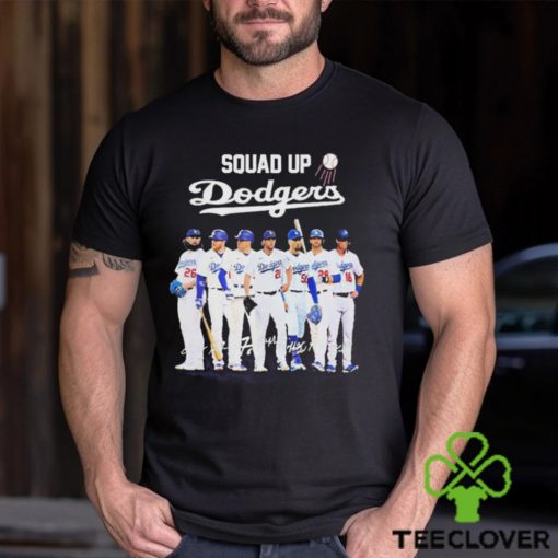 Squad Up Dodgers Signature All Star T Shirt