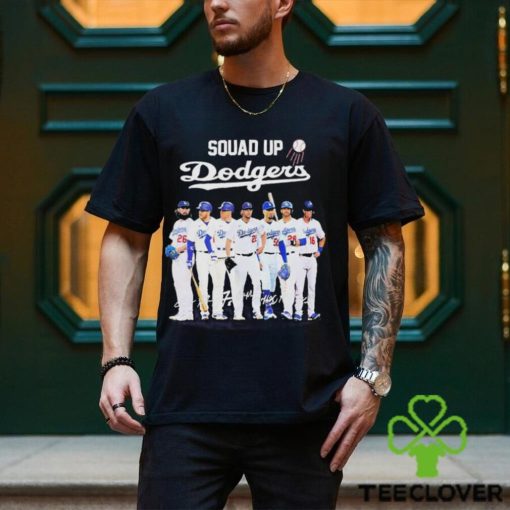 Squad Up Dodgers Signature All Star T Shirt