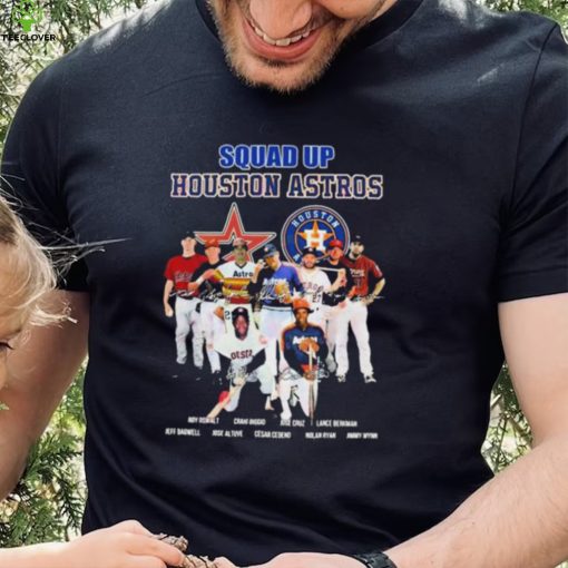 Squad Up Houston Astros Signature Shirt