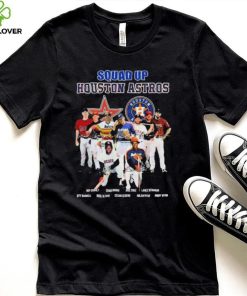 Squad Up Houston Astros Signature Shirt