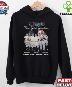 Squad Up New York Yankees Team MLB Signatures 2024 T hoodie, sweater, longsleeve, shirt v-neck, t-shirt