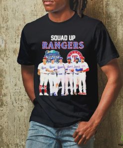 Squad Up Texas Rangers Signature All Star T Shirt