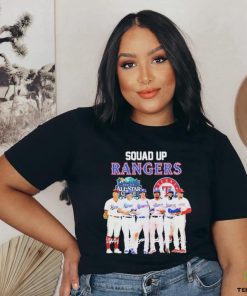 Squad Up Texas Rangers Signature All Star T Shirt