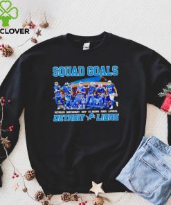 Squad goals Detroit Lions Reynolds Montgomery Goff St Brown signatures hoodie, sweater, longsleeve, shirt v-neck, t-shirt