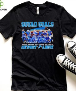 Squad goals Detroit Lions Reynolds Montgomery Goff St Brown signatures hoodie, sweater, longsleeve, shirt v-neck, t-shirt